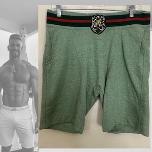 Antrato Fleece Shorts Medium 34-38" waist Gently worn 50% cotton / 50% polyester